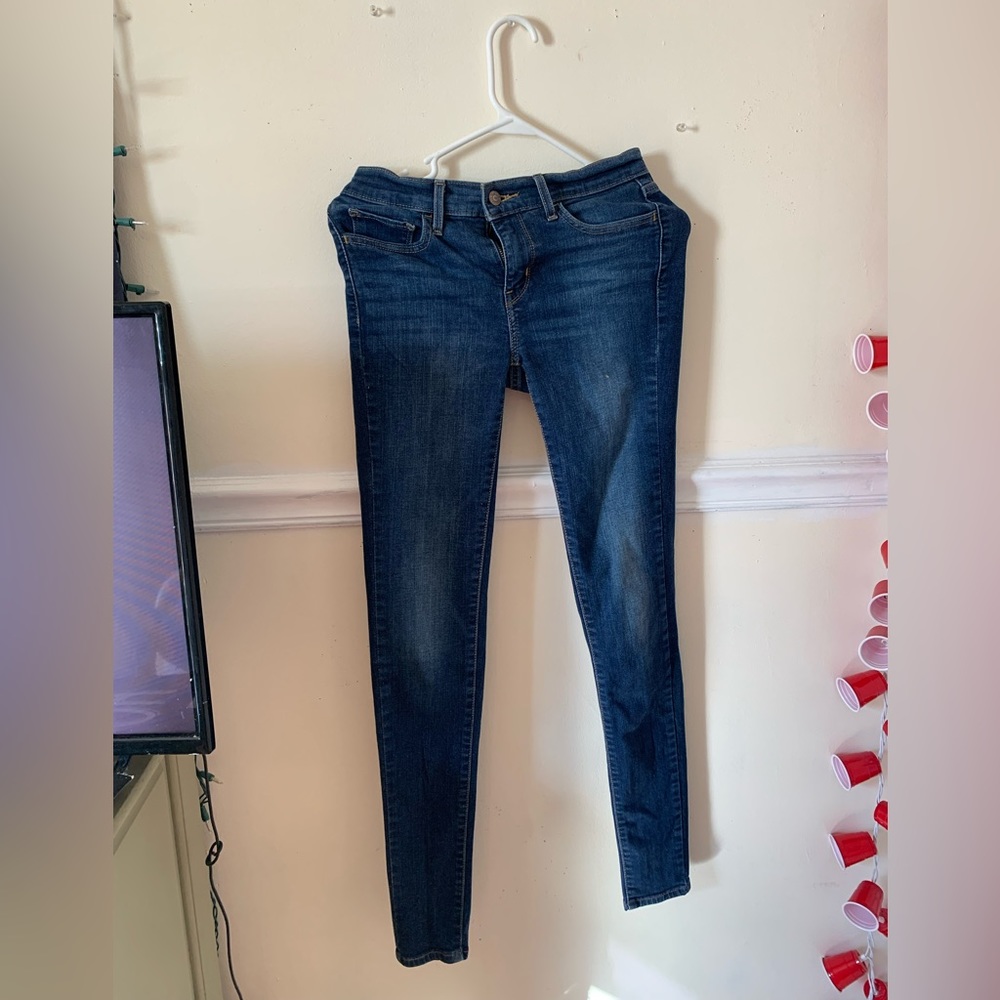 Levi’s blue jeans skinny LONG
